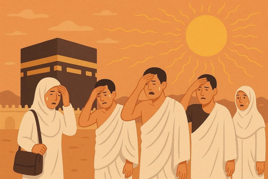 Lindungi Kulit dari Panas Ekstrem Saat Haji, Begini Caranya